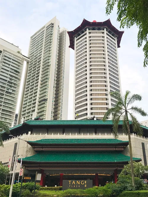 C K Tang Pagoda-Shaped Green Building